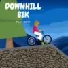 DOWNHILL BIKE Pro - free online racing game
