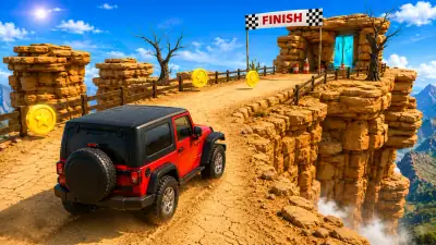 Offroad Jeep Driving Mountain Climb - free online horror game