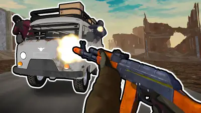 Road Chase: Shooter Realistic Guns - free online shooting game