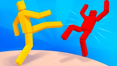 Ragdoll Battle Royale! Throw Down the Enemy! - free online shooting game
