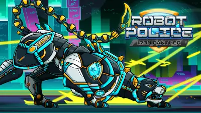 Robot Police Iron Panther - free online multiplayer game