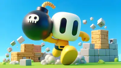 BOMBAMAN 3D - free online racing game
