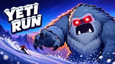 Yeti Run - free online arcade game
