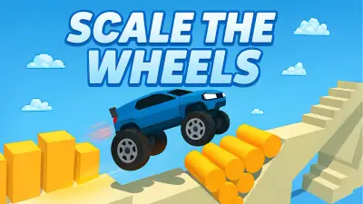 Scale the wheels - free online hypercasual game