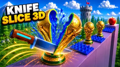 Knife Slice 3D - free online hypercasual game